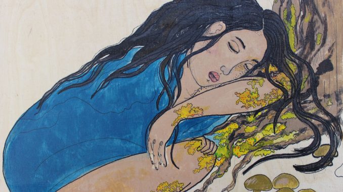 Mireya S. Vela, "At Rest in the Moss."